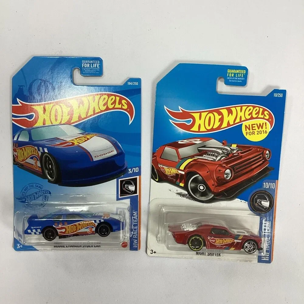 Hot Wheels Mattel Diecast Lot Of 6 Race Team Muscle Mania Race Day New Sealed